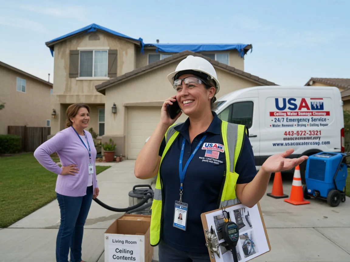 Ceiling Water Damage Restoration Evansdale, IA FAQs